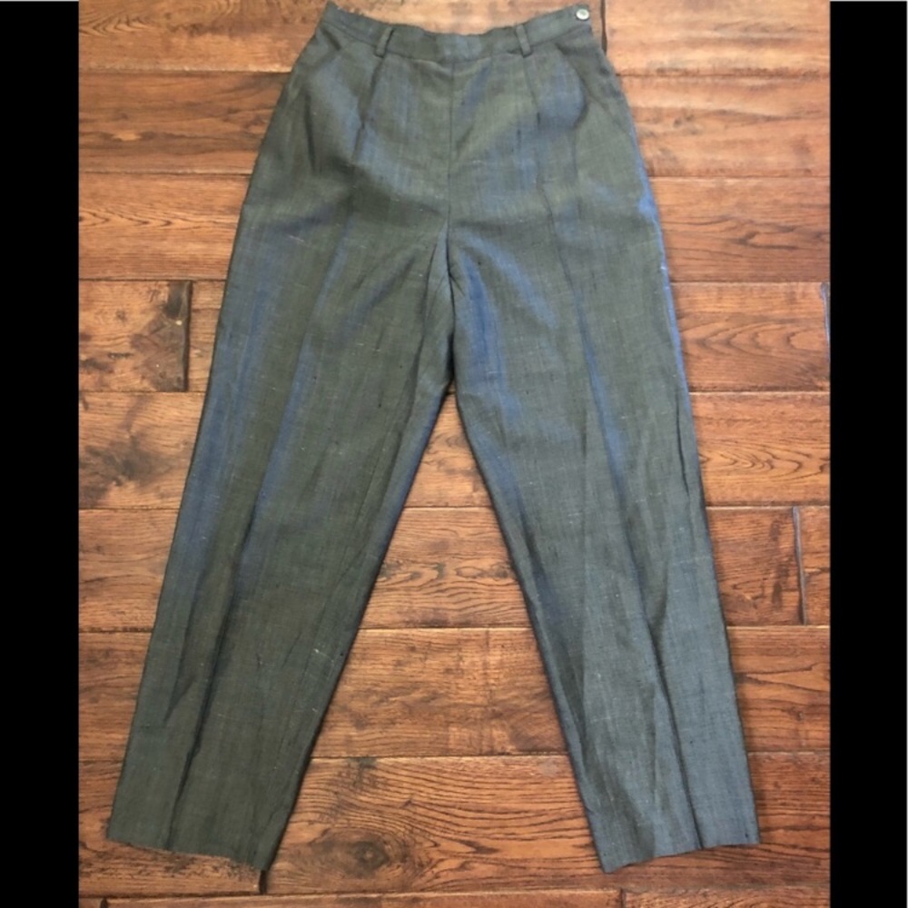 Vintage Burberry High Waist Trouser